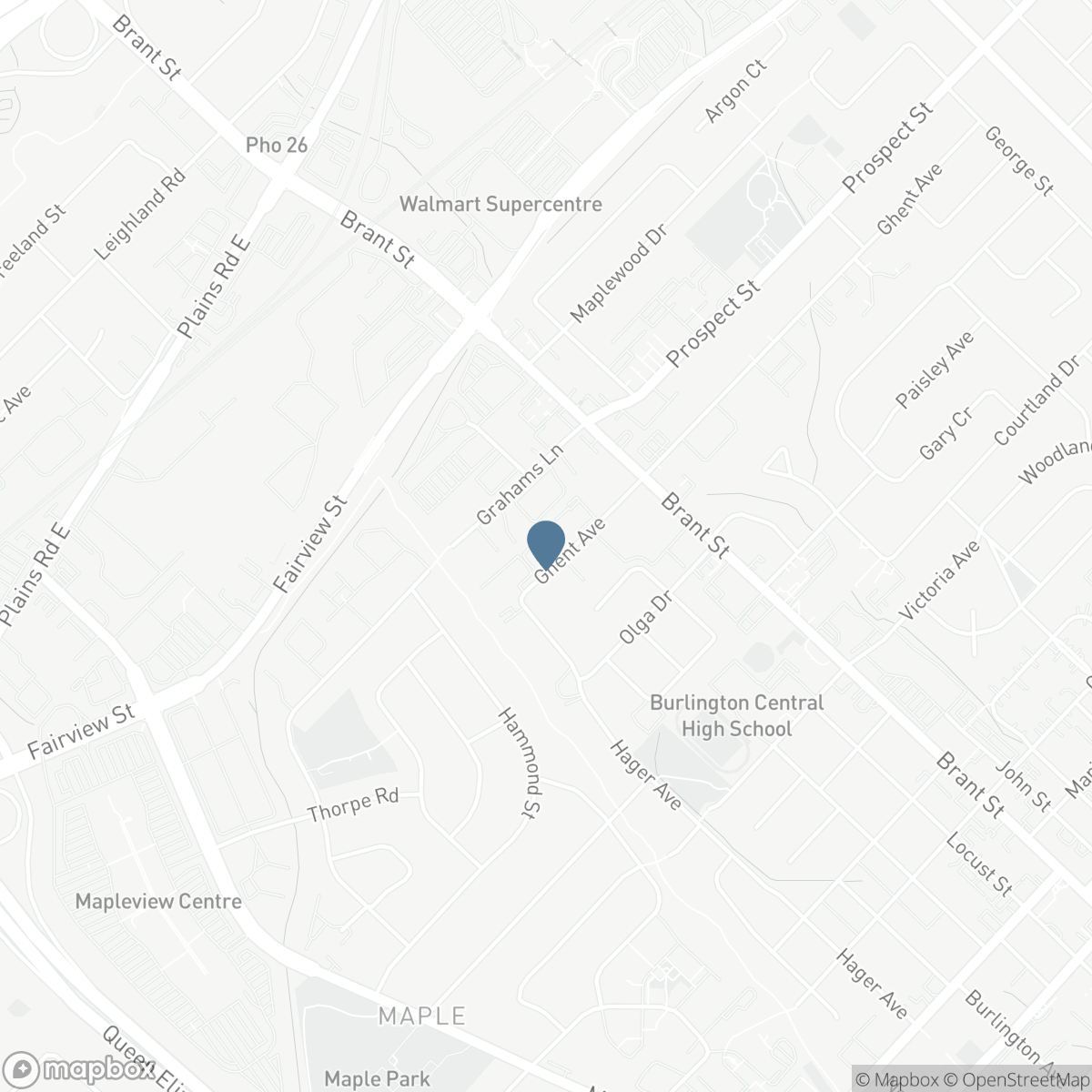 705 - 1415 GHENT AVENUE, Burlington, Ontario L7S 1X4